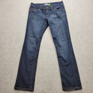 Aeropostale Bayla Skinny Jeans Women’s Size 7/8 Short Vintage Blue Denim Y2K
